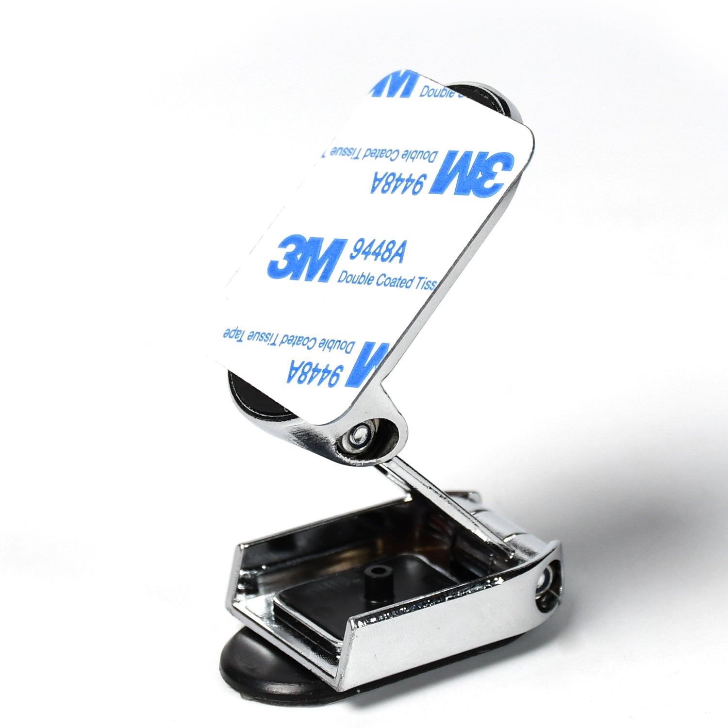 6102 360 Degree Rotating Magnetic Car Phone Holder Metal Folding Car Phone Holder New Alloy Folding Magnetic Car Phone Holder (Pack Of 1)