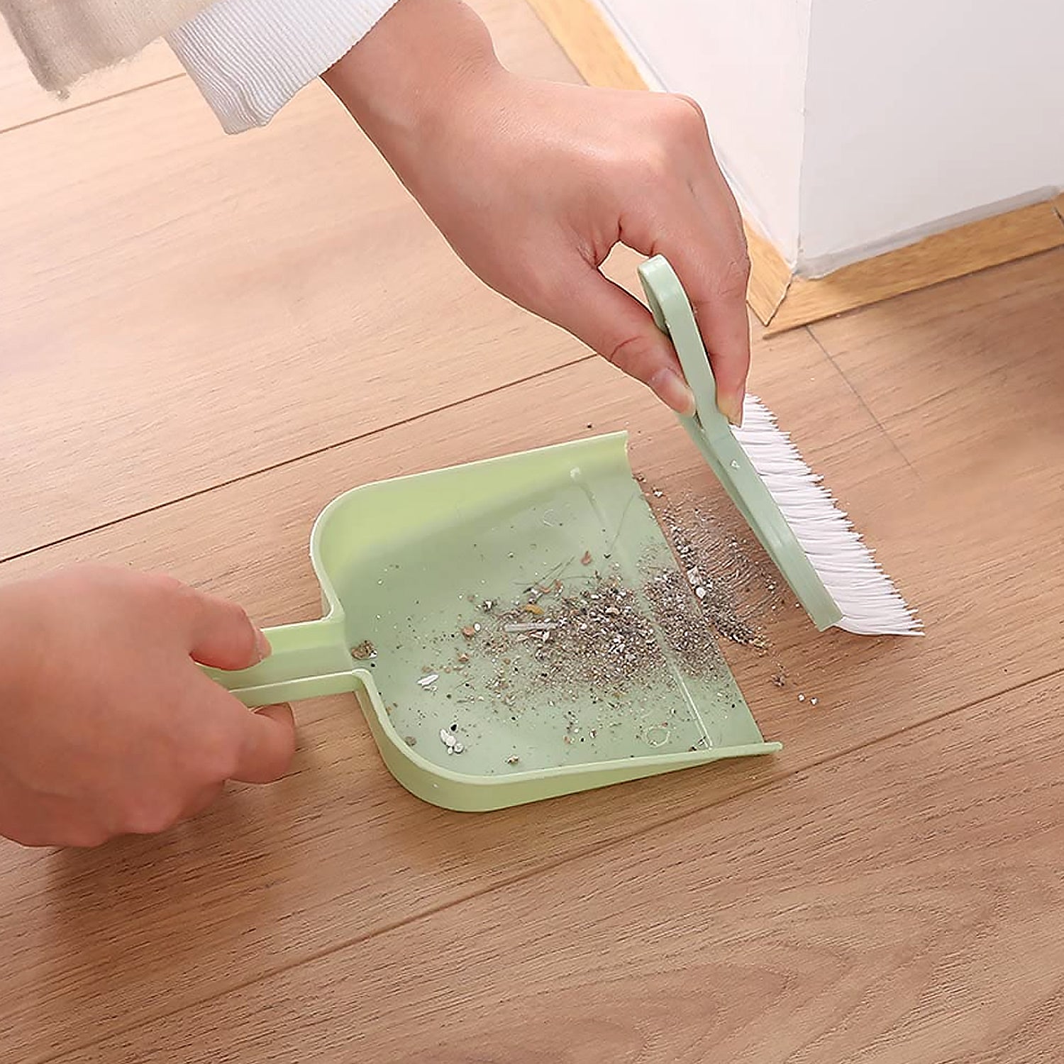 7617 Mini Dustpan Supdi With Brush Broom Set For Multipurpose Cleaning