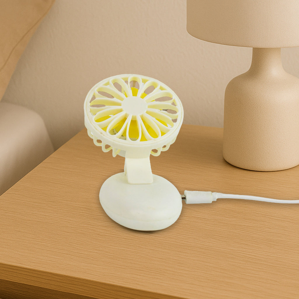 17708 Mini Usb Handheld Fan Portable Rechargeable Mini Fan For Home Office Travel And Outdoor Use (1 Pc)